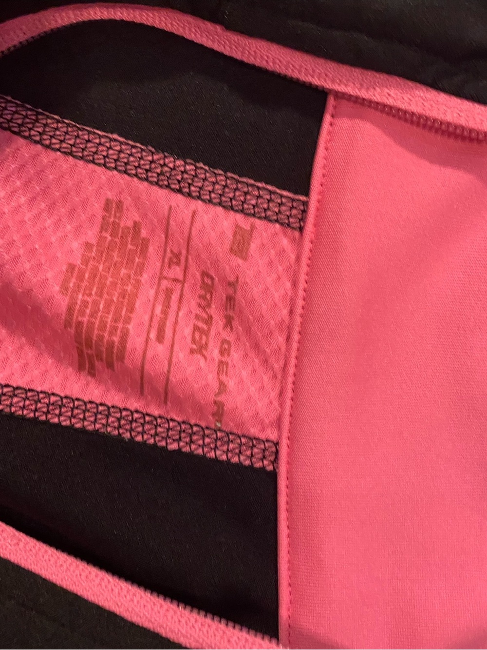 tek gear Black and Pink Women's Athletic Zip Jacket - Picture 3 of 7